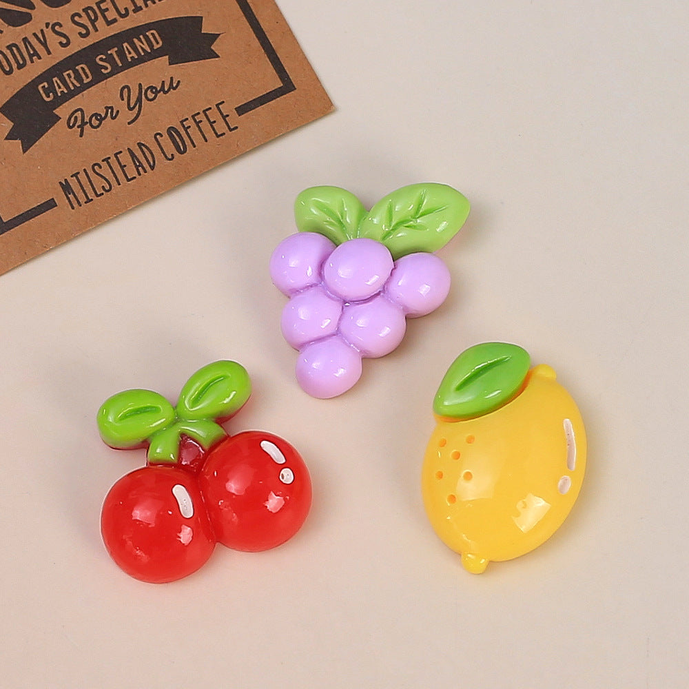 Simulated Fruit Resin DIY Accessories