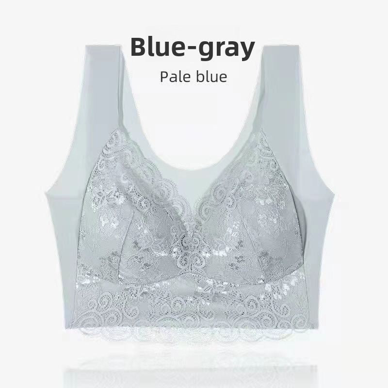 Seamless Lace Wireless Bra