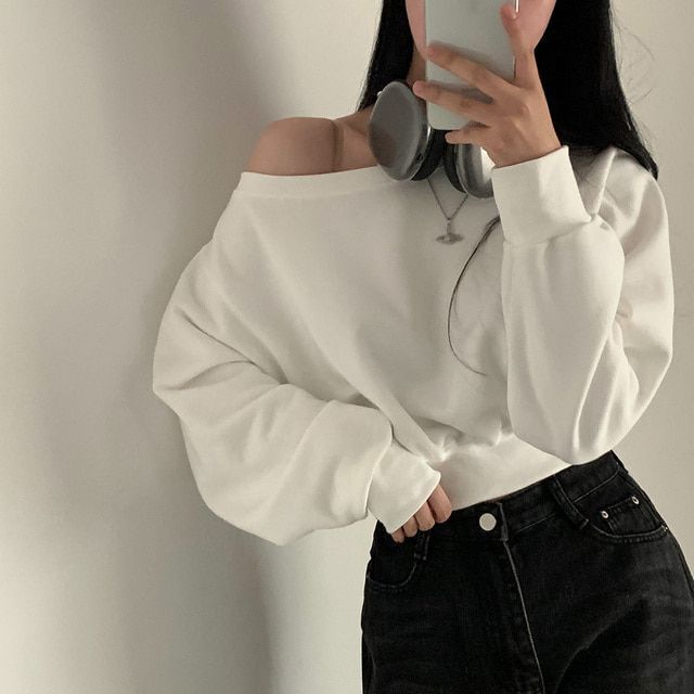 Womens Loose Fit Sweatshirt