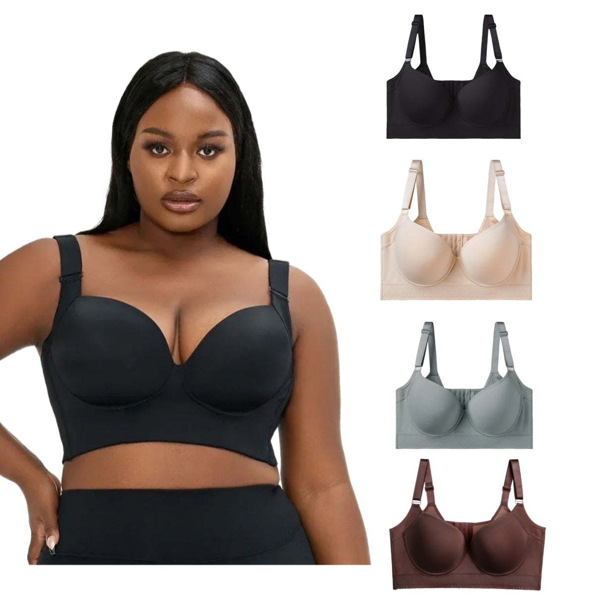Sports Beautiful Back Deep V Bra