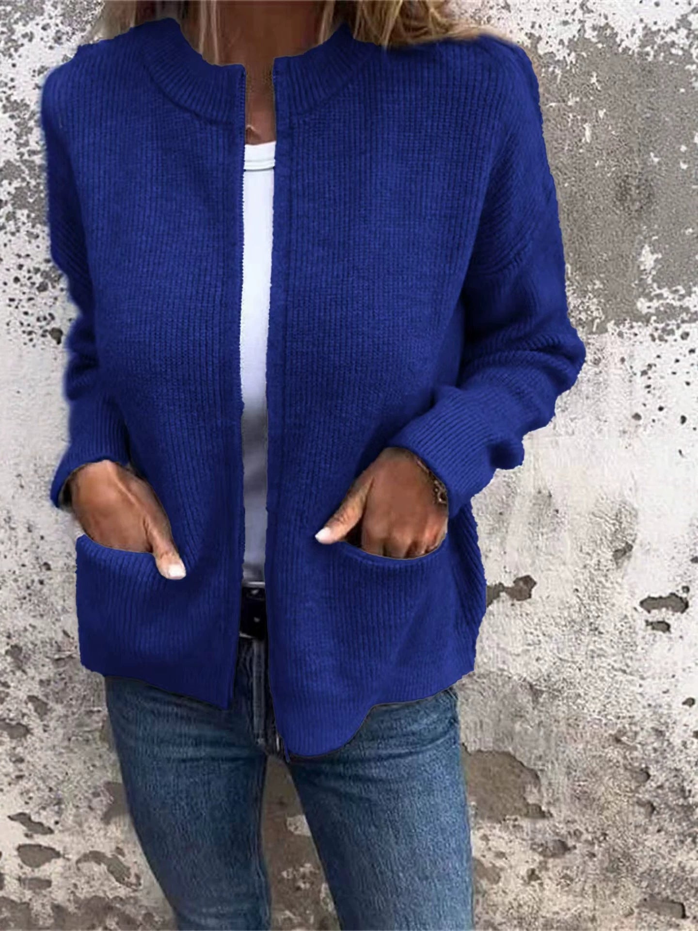 Womens Casual Long Sleeve Coat