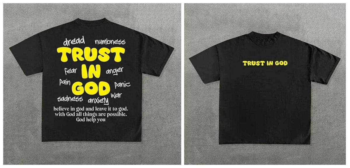 Graphic Print Loose-Fit Men's T-Shirt