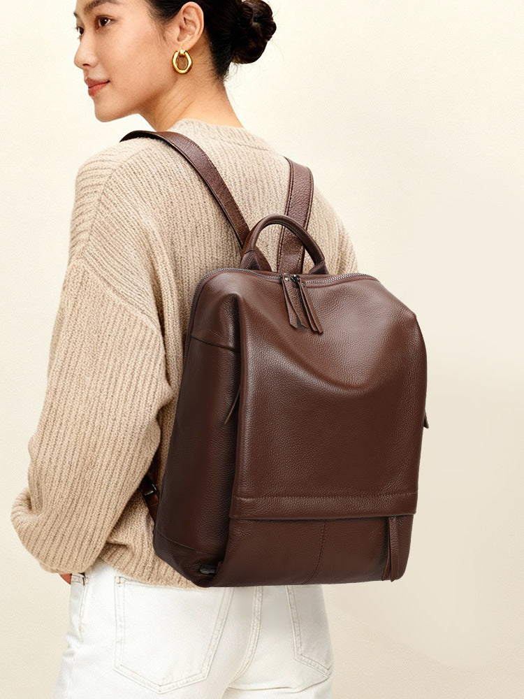 Genuine Leather Women's Backpack