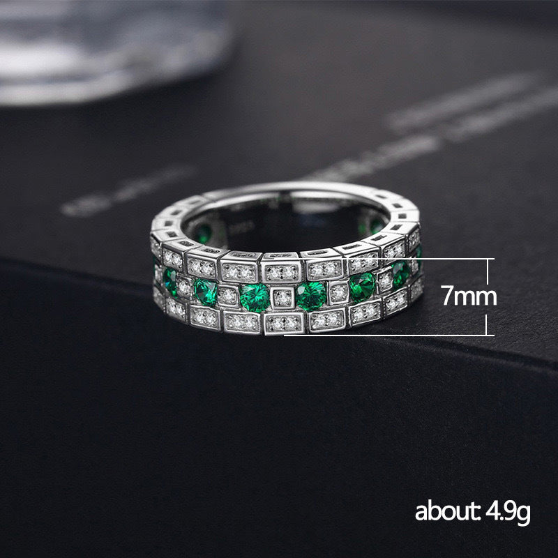 Wind-Wide Style Rhinestone-Encrusted Unisex