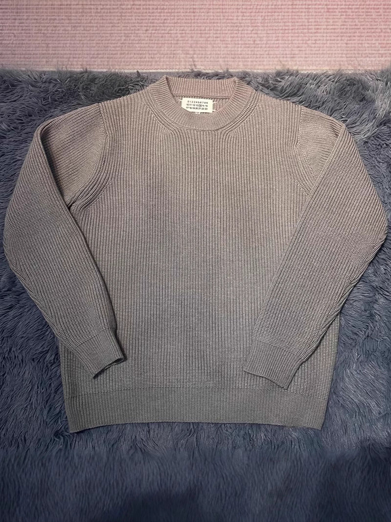 Unisex Loose Knit Sweater Long Sleeve
