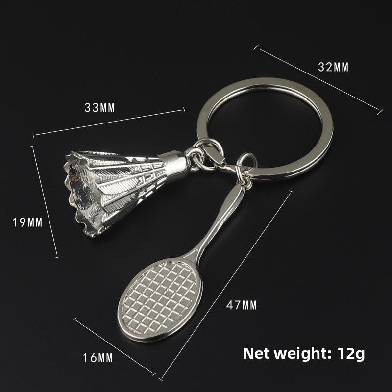 Ball-shaped keychain