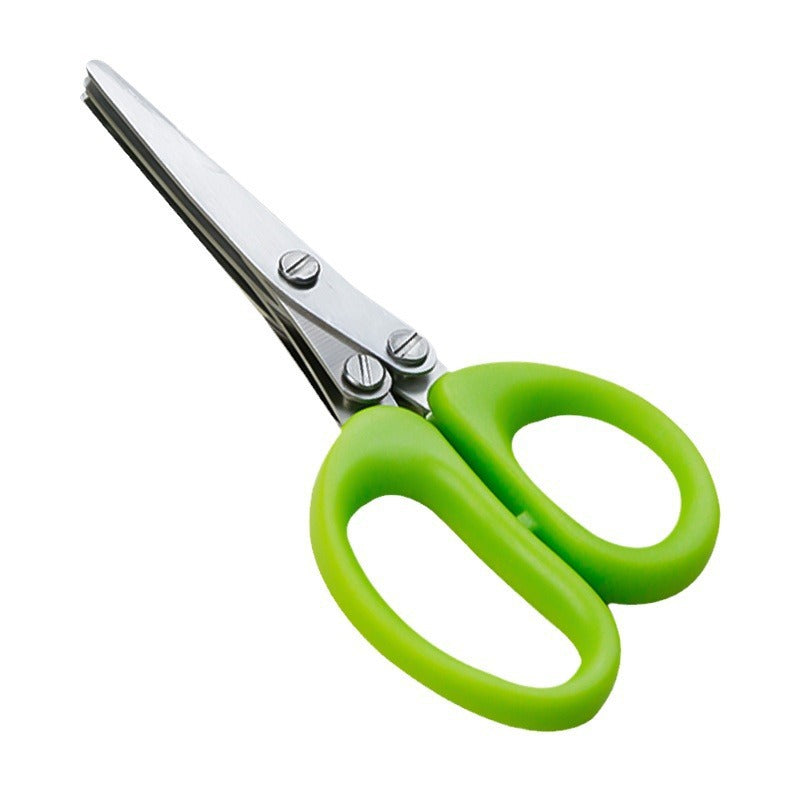 Kitchen Stainless Steel Onion Scissors, Multifunctional Cilantro Accessories Scissors