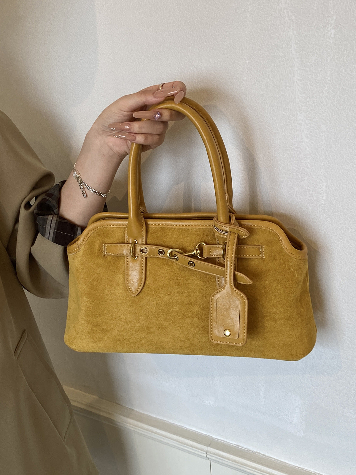 Fashionable Suede Crossbody Bag for Women