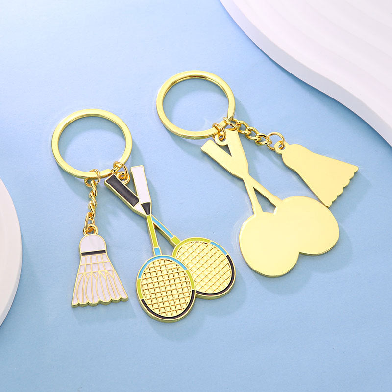 Ball-shaped keychain
