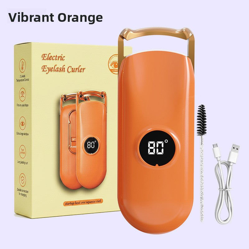 Electric Heated Eyelash Curler Portable Rechargeable