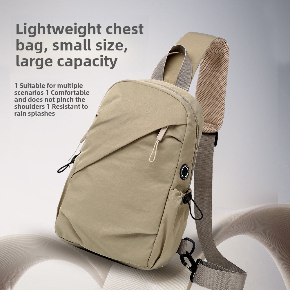 Waterproof Lightweight Chest Bag for Men