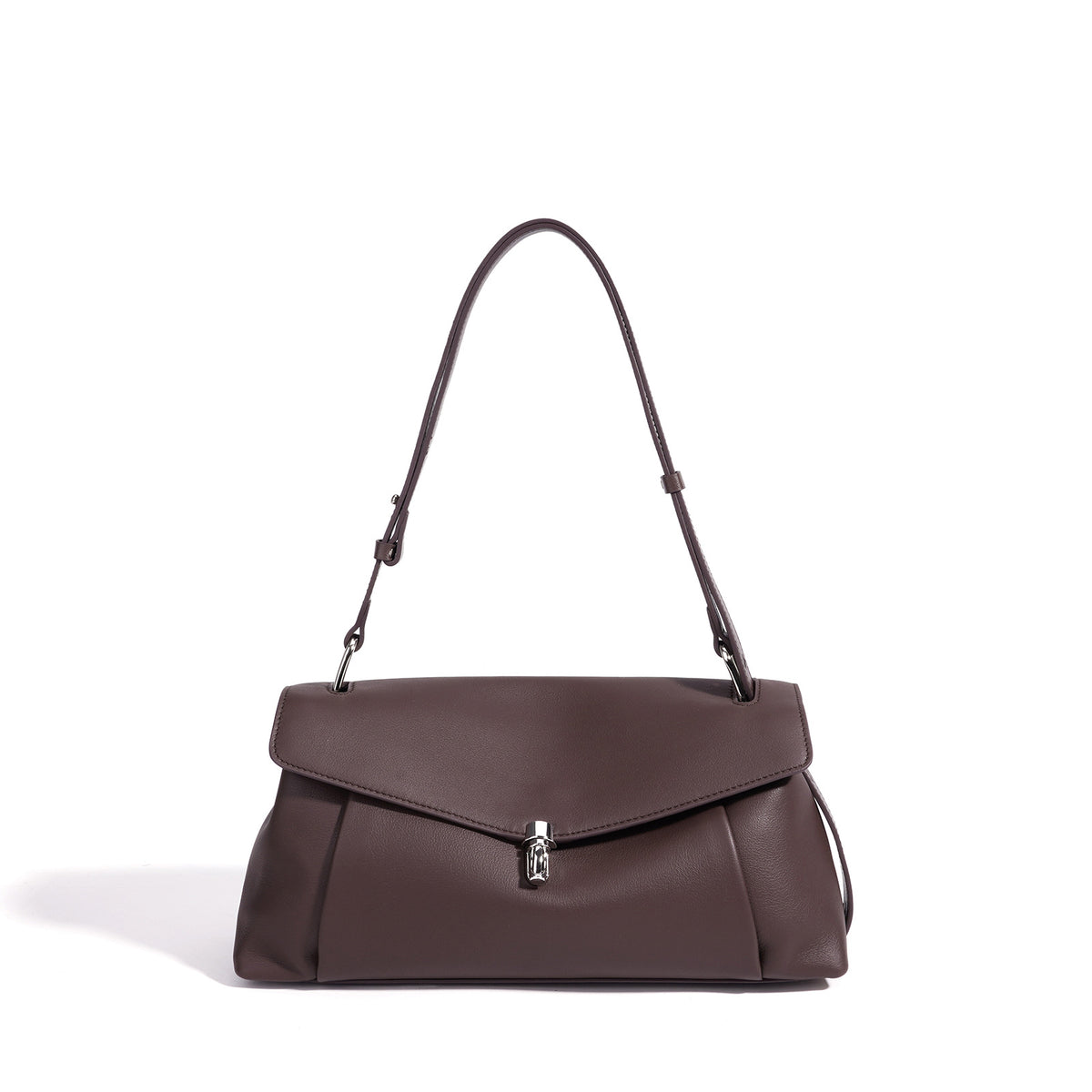 Genuine Leather Shoulder Bag Crossbody Flap Bag For Women