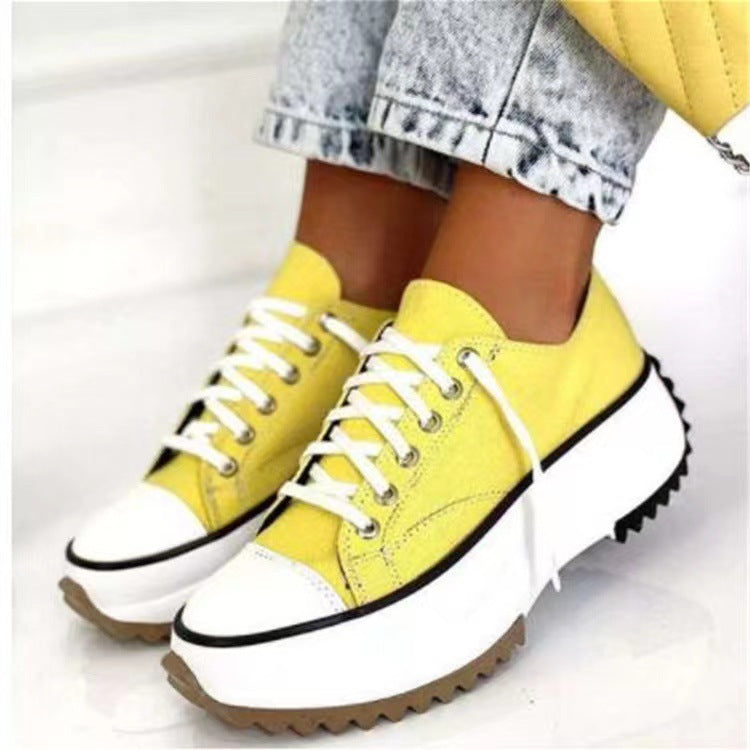 Women Low Top Canvas Shoes