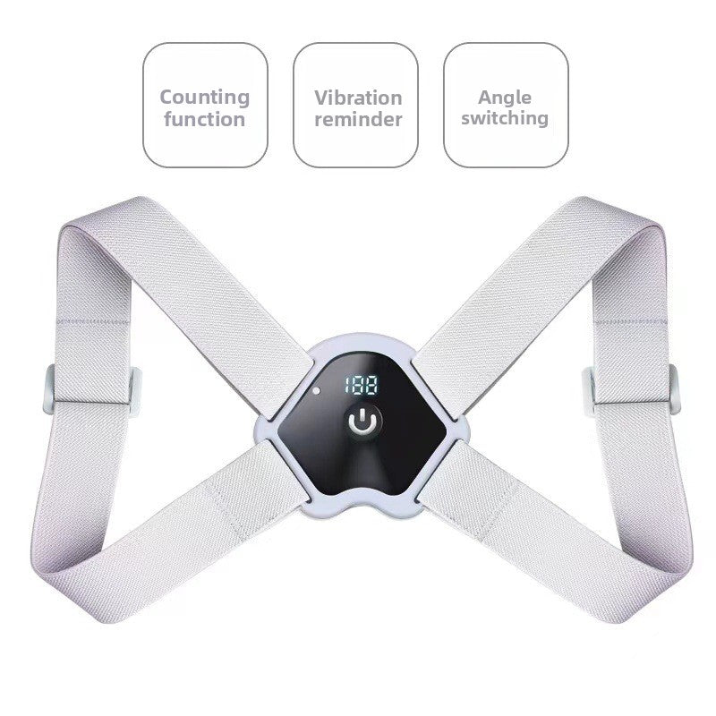 Intelligent Posture Corrector with LCD Display