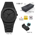 Men's Sport Quartz Watch with Silicone Strap