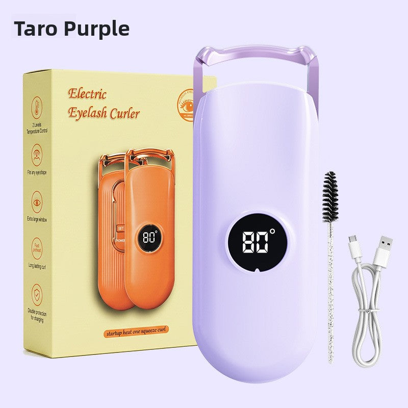 Electric Heated Eyelash Curler Portable Rechargeable