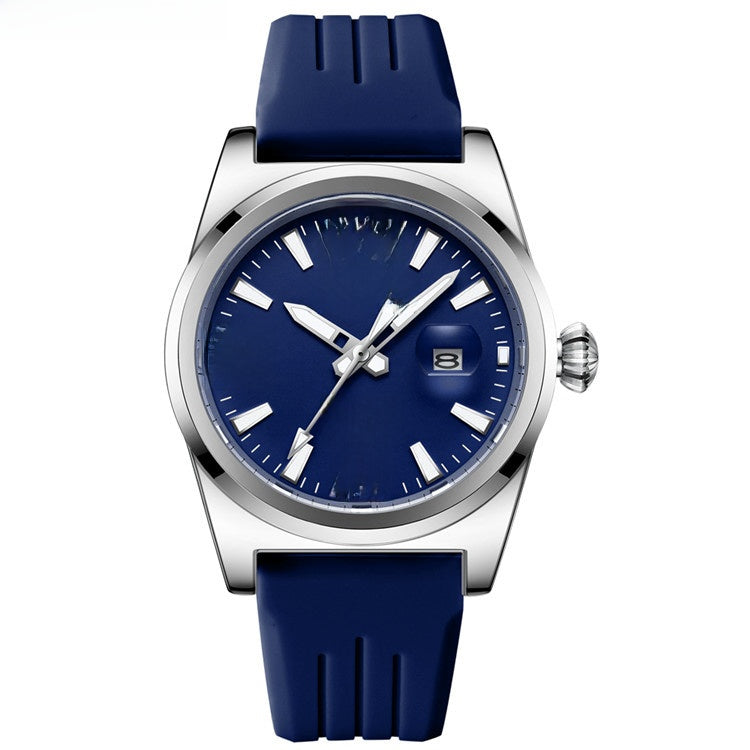 CRRJU Quartz Watch Leather Strap Waterproof