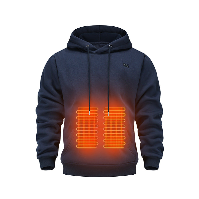 Men's electric heating sweatshirt