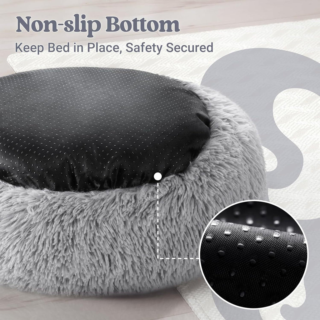 Soft and round pet bed