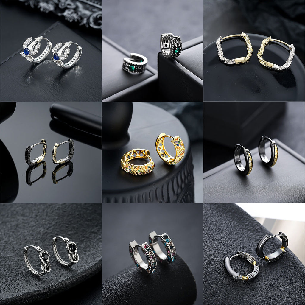 Fashion Unisex Earrings Ear Clips Trendy Jewelry Accessories