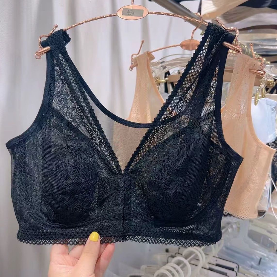 Front Clasp Lace Underwire Bra
