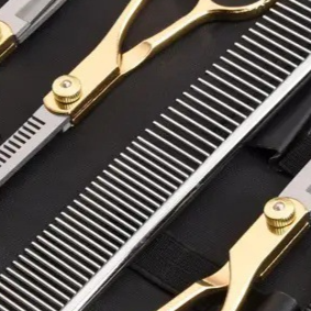 Professional Pet Grooming Scissors and Comb Kit