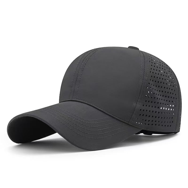 Quick-Dry Mesh Baseball Cap with Adjustable Strap
