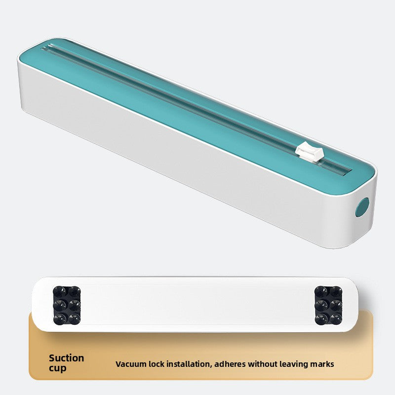 Adjustable Kitchen Wrap Cutter with Storage