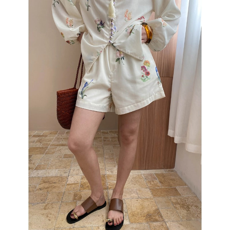 Casual shirts shorts and skirts