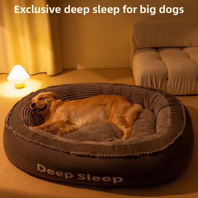 Removable Washable Thickened Pet Dog Bed