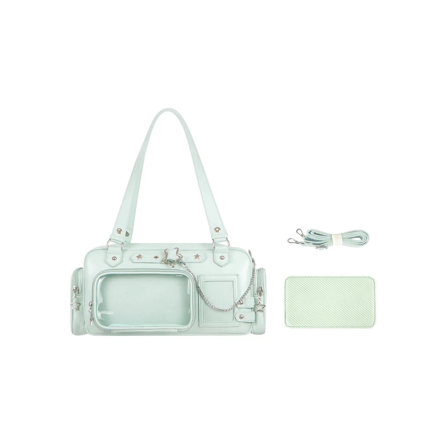 Transparent Square Crossbody Bag