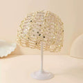 Handmade Knitted Mesh Sequin Headscarf Cap
