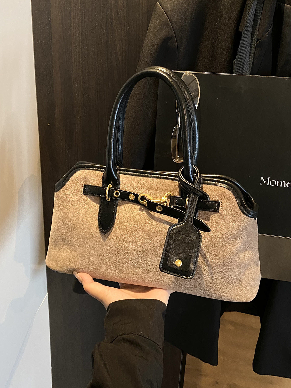 Fashionable Suede Crossbody Bag for Women