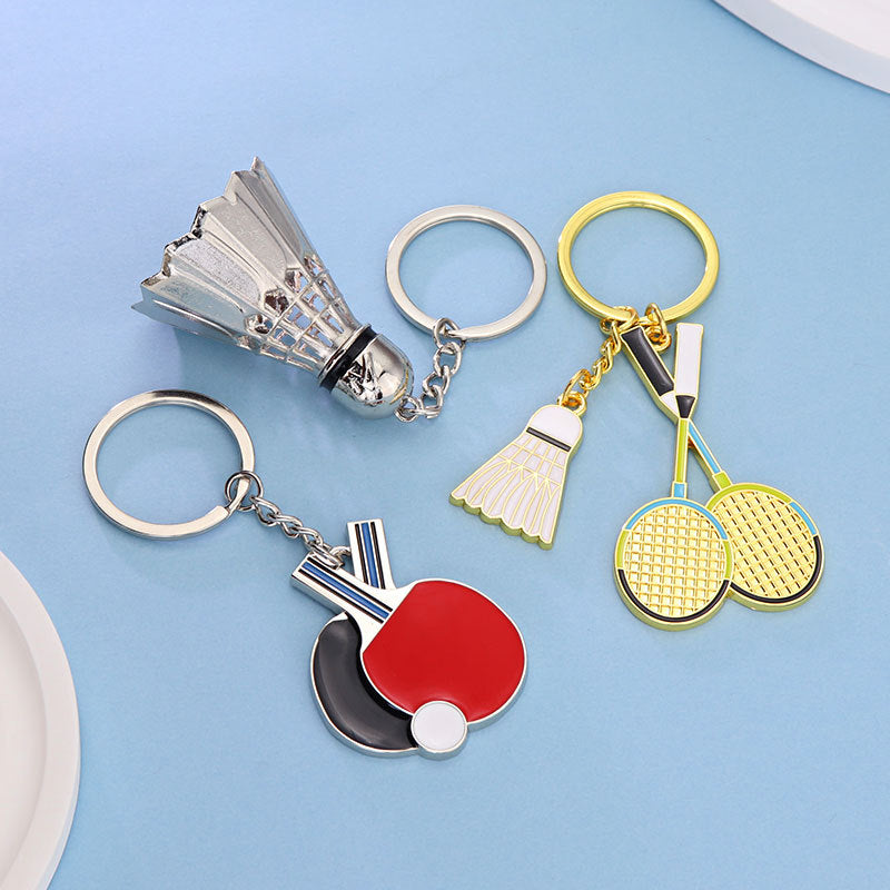 Ball-shaped keychain