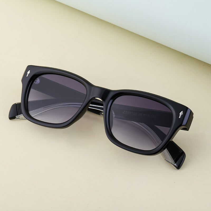 Square Frame Polarized Sunglasses