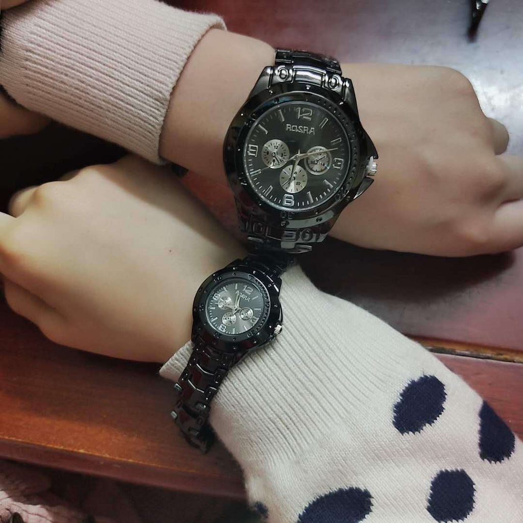 Quartz couple watches