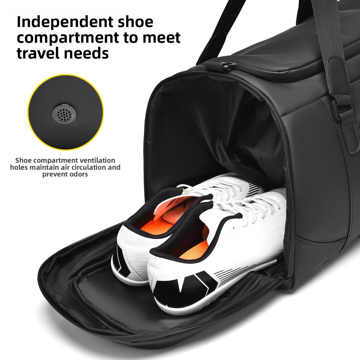Compartment Sports Fitness Bag Portable Outdoor Leisure Travel Bag Dry and Wet Separation Travel Bag