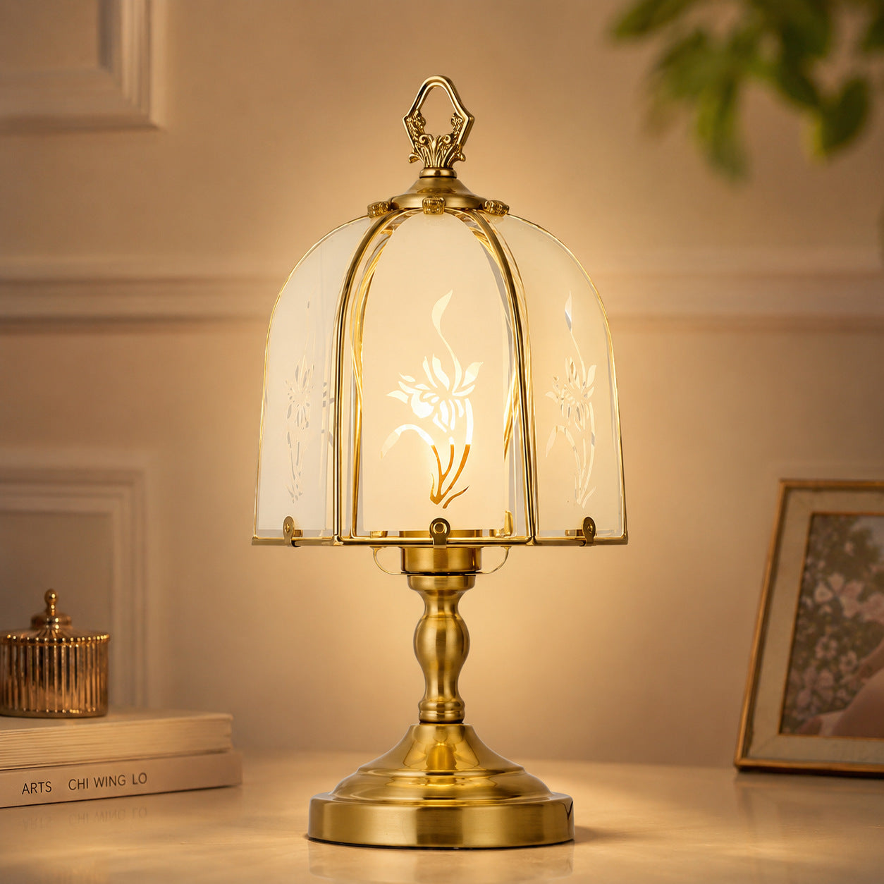 Retro Copper Table Lamp