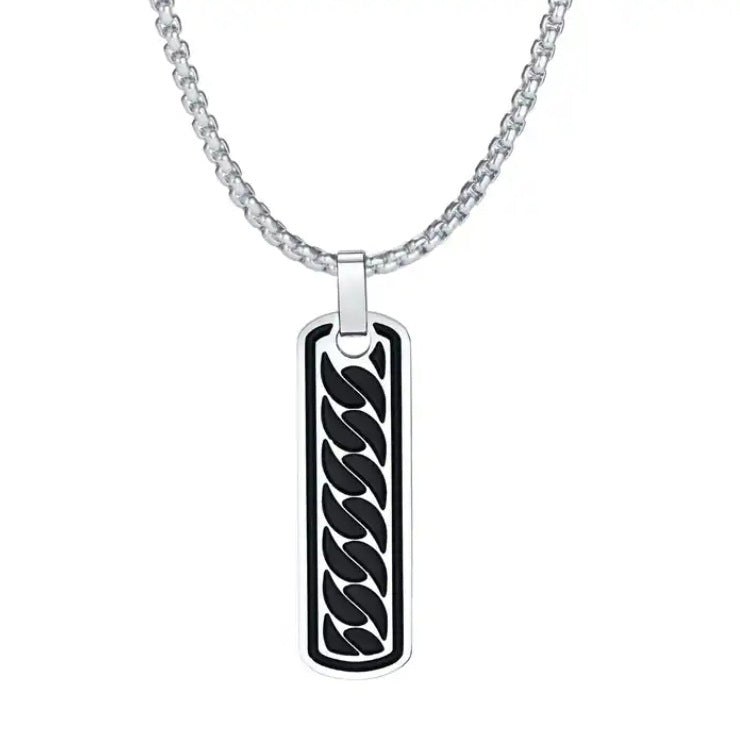 Unisex Pendant Stainless Steel Chain