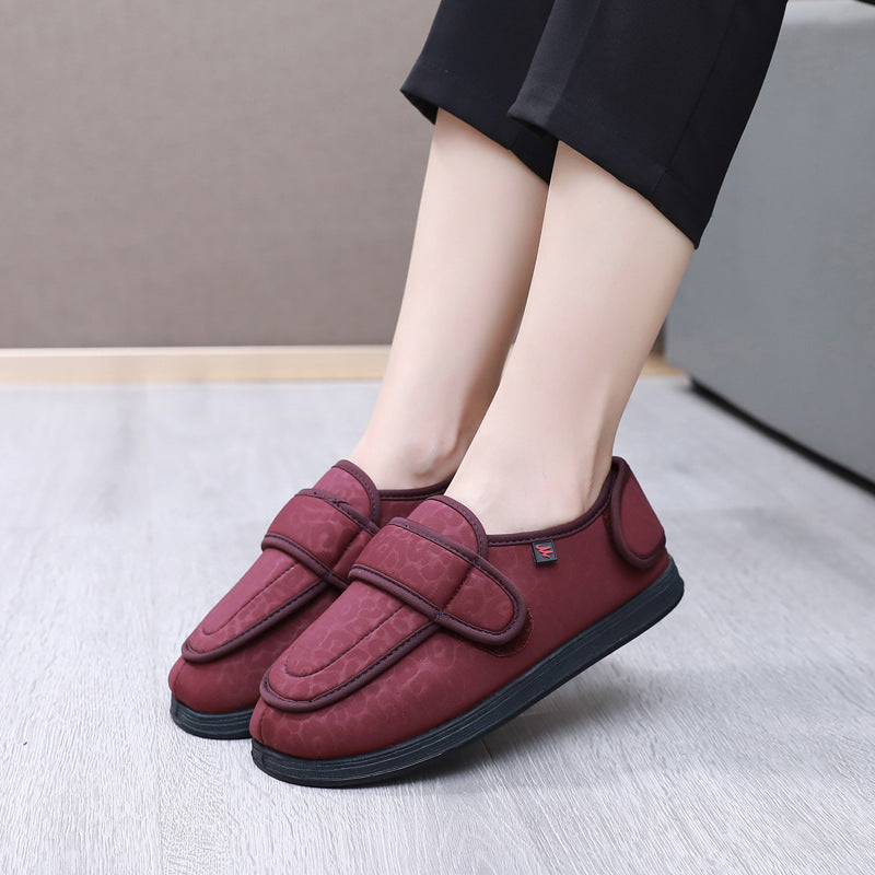 Adjustable Velcro Walking Shoes for Swollen Feet
