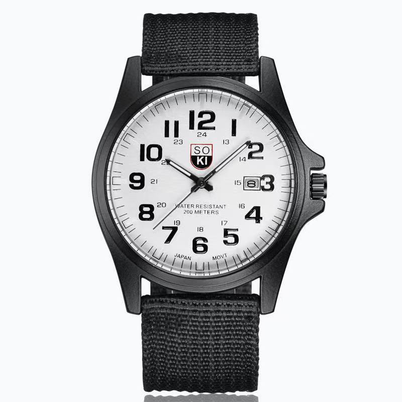 Woven Nylon Bag for Men's Watches