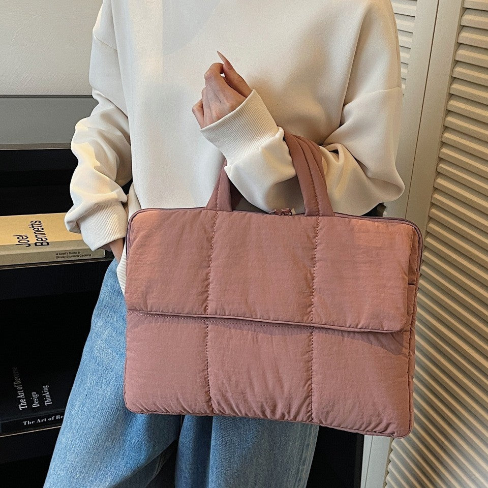Quilted Laptop Protective Bag