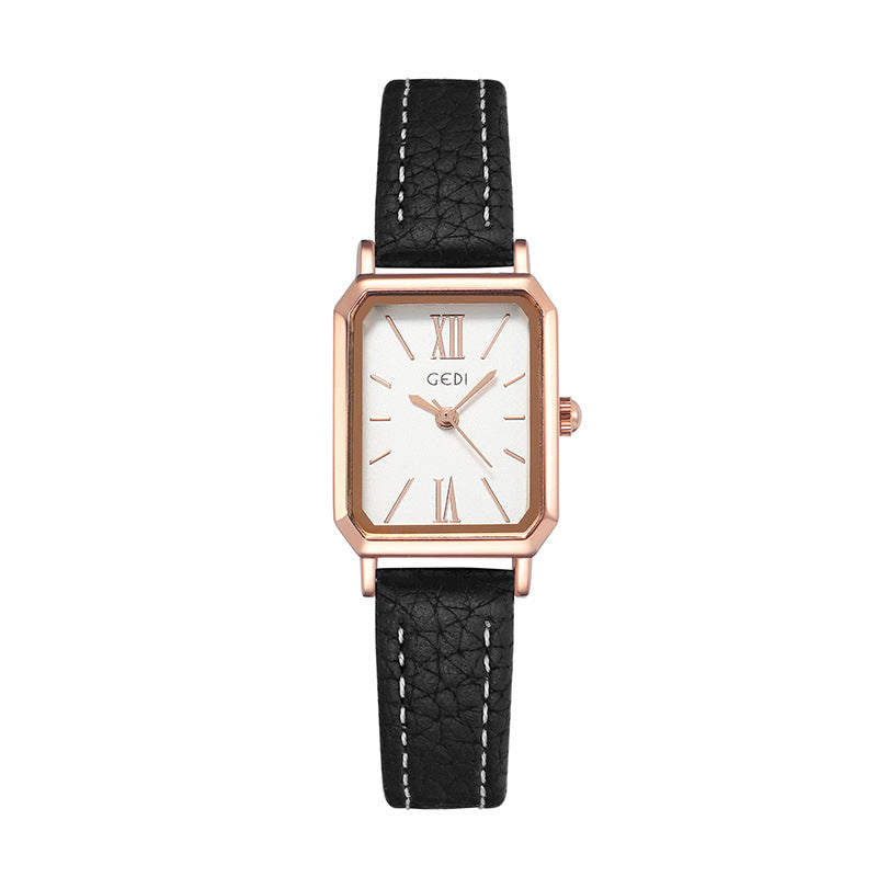 Minimalist and niche square watches