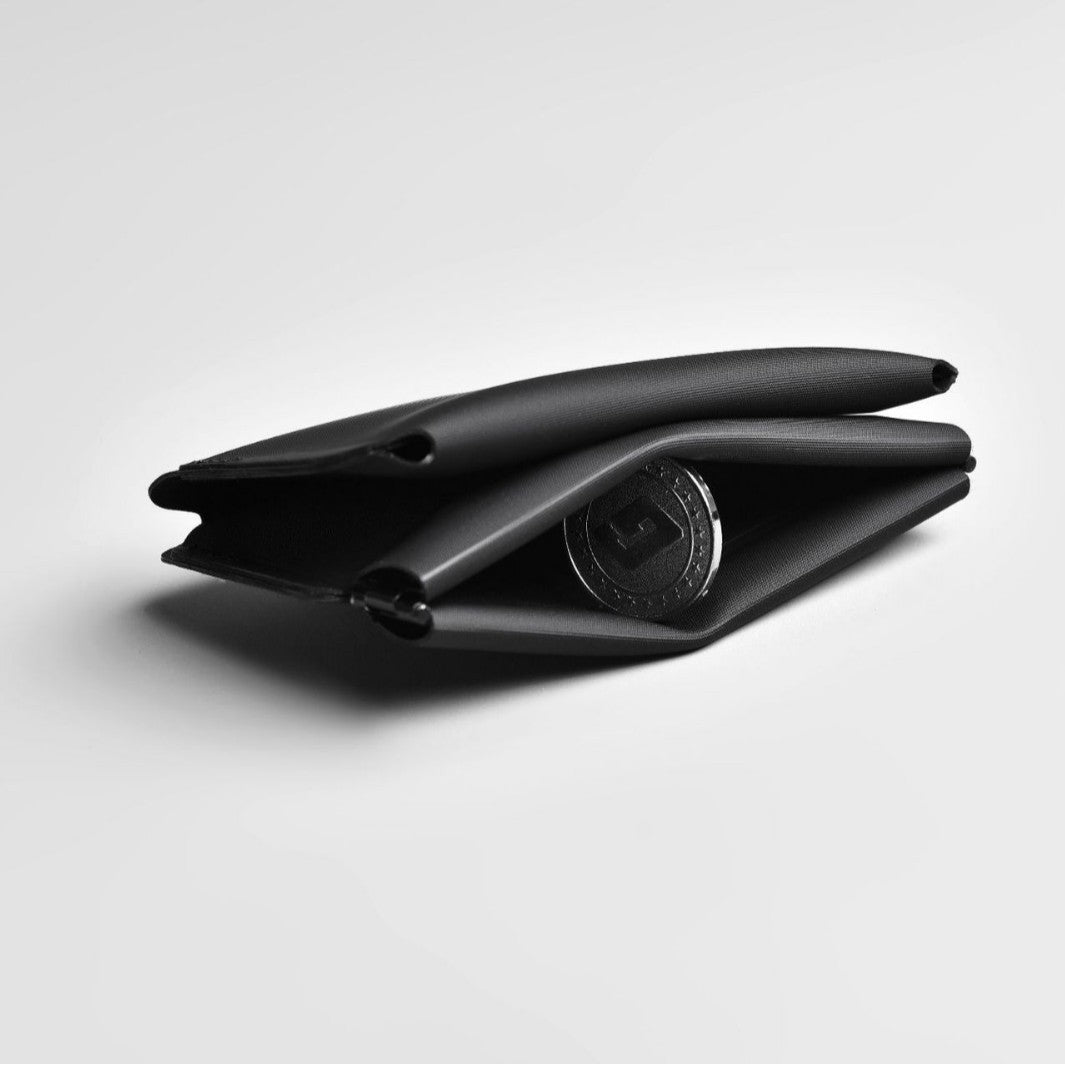 Magnetic Folding Card Holder Wallet