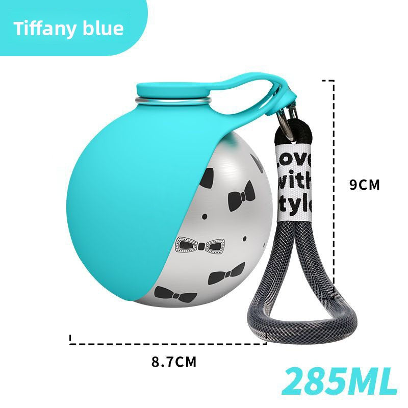 Foldable Stainless Steel Pet Water Bottle