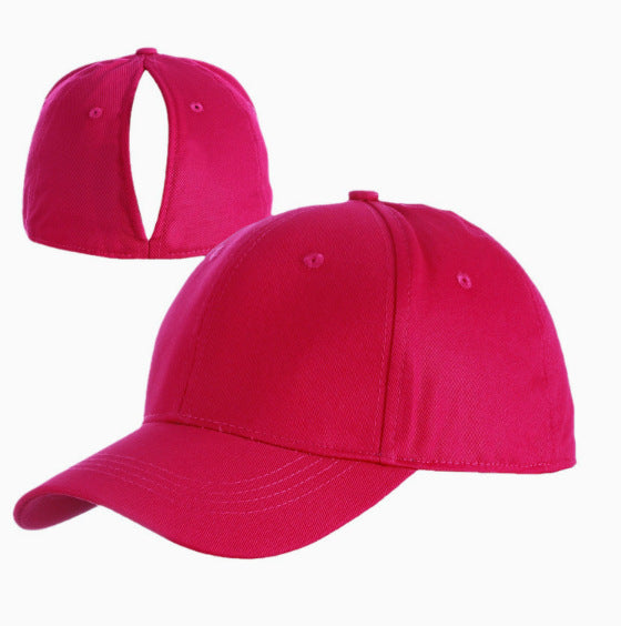Magnetic Ponytail Baseball Cap for Women