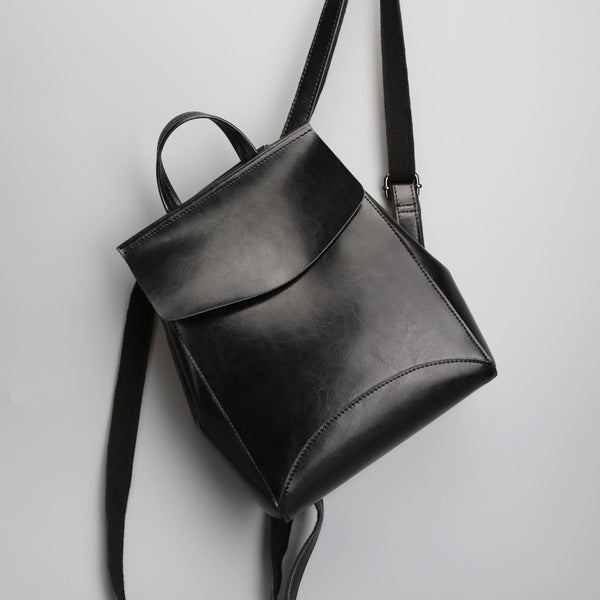 Genuine Leather Women Backpack Multi-Functional Waterproof