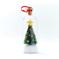 Christmas Tree Message Bottle with Recording