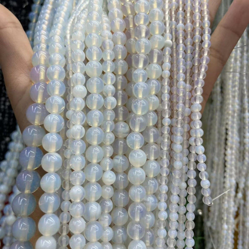 Natural Stone Crystal Loose Beads DIY Jewelry Making Accessories