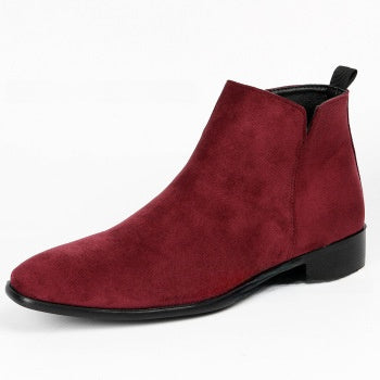Men's Square Toe Chelsea Boots Ankle Boots